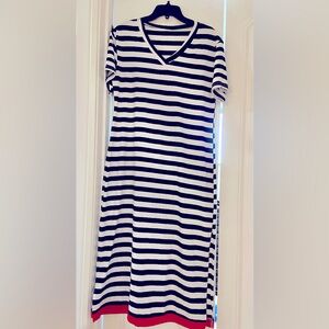 NEVER WORN ADORABLE STRIPED T-Shirt Dress! Size Medium.